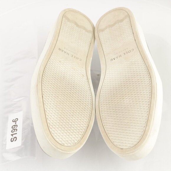 Cole Haan Womens Grandpro Oslon Slip On Shoe Size 9.5 Brown Gray Snakeskin Flat - Picture 8 of 12